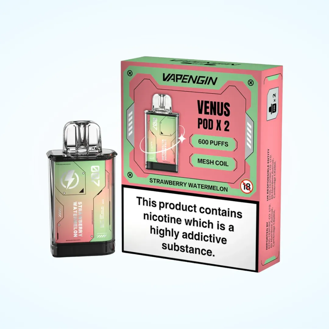 Vapengin Venus 600 Prefilled Pods | Only £5.49 | Any 3 for £15