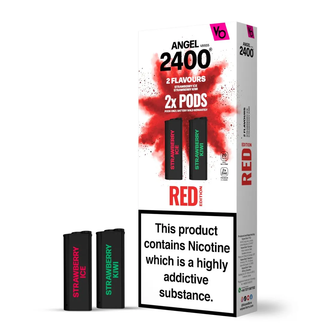 Vapes Bar Angel 2400 Prefilled Refill Pods | Only £4.99 | Any 3 for £14