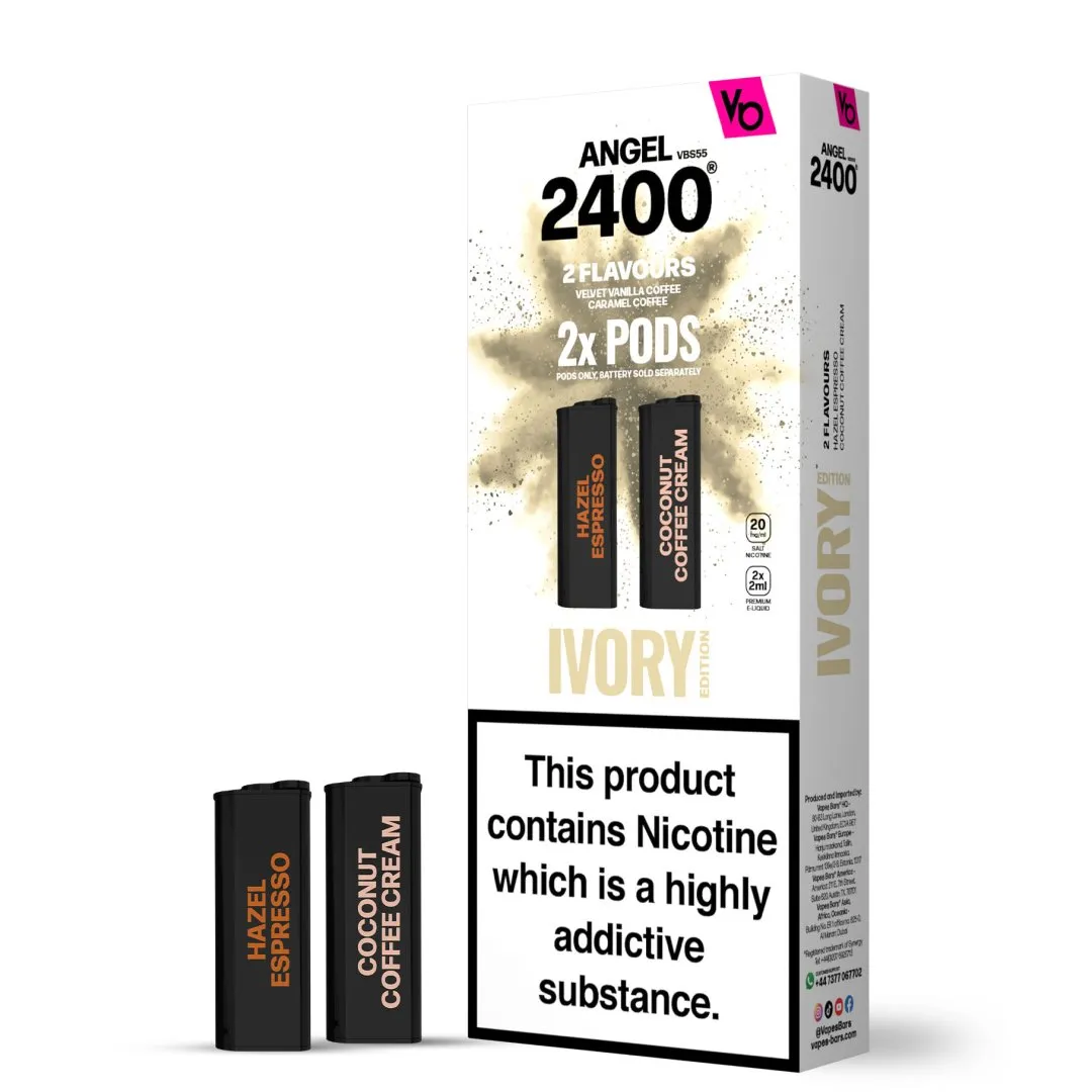 Vapes Bar Angel 2400 Prefilled Refill Pods | Only £4.99 | Any 3 for £14