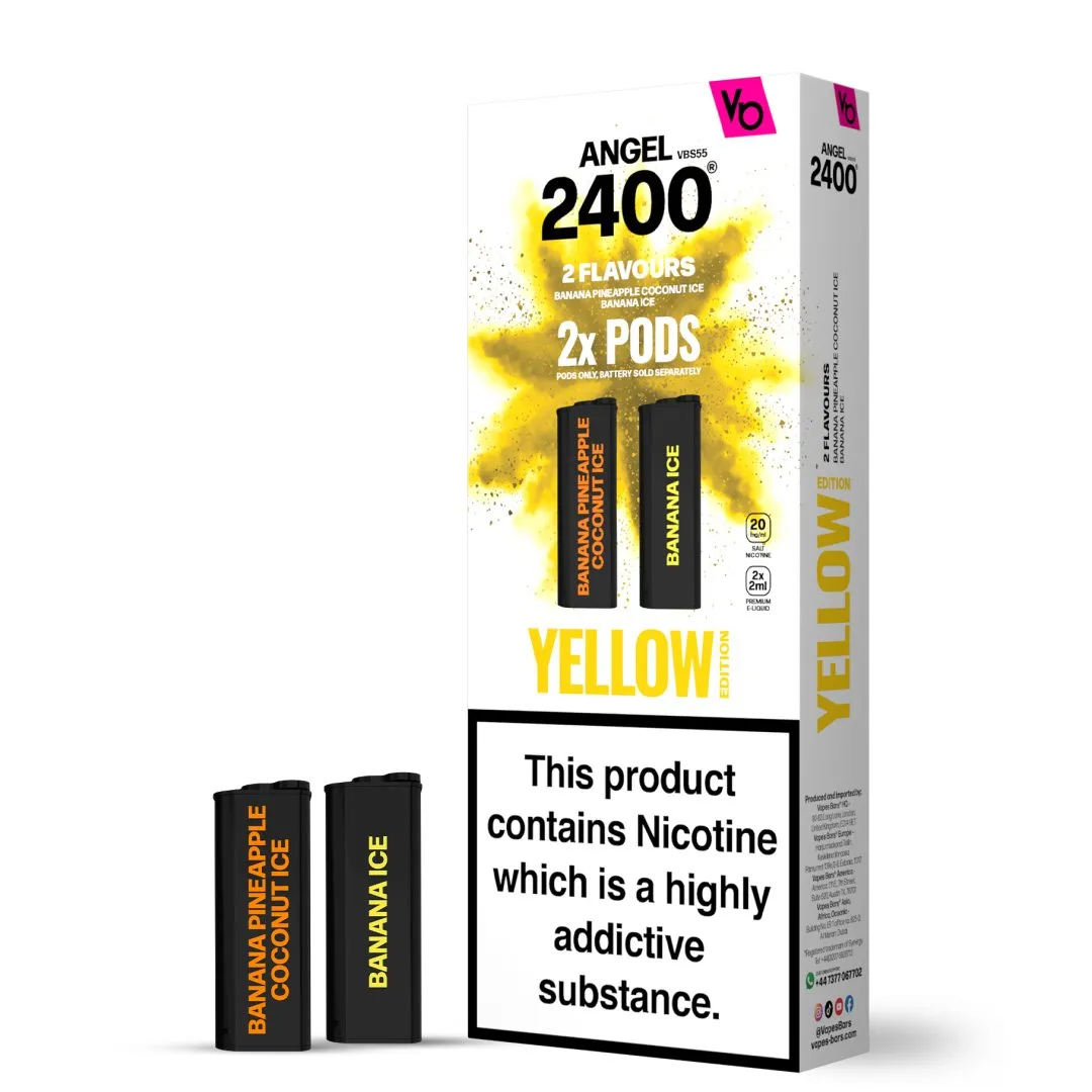 Vapes Bar Angel 2400 Prefilled Refill Pods | Only £4.99 | Any 3 for £14