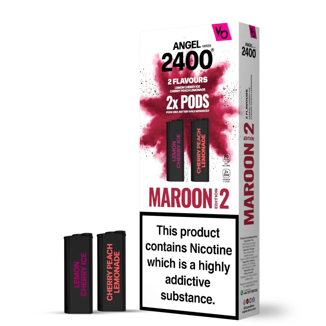 Vapes Bar Angel 2400 Prefilled Refill Pods | Only £4.99 | Any 3 for £14