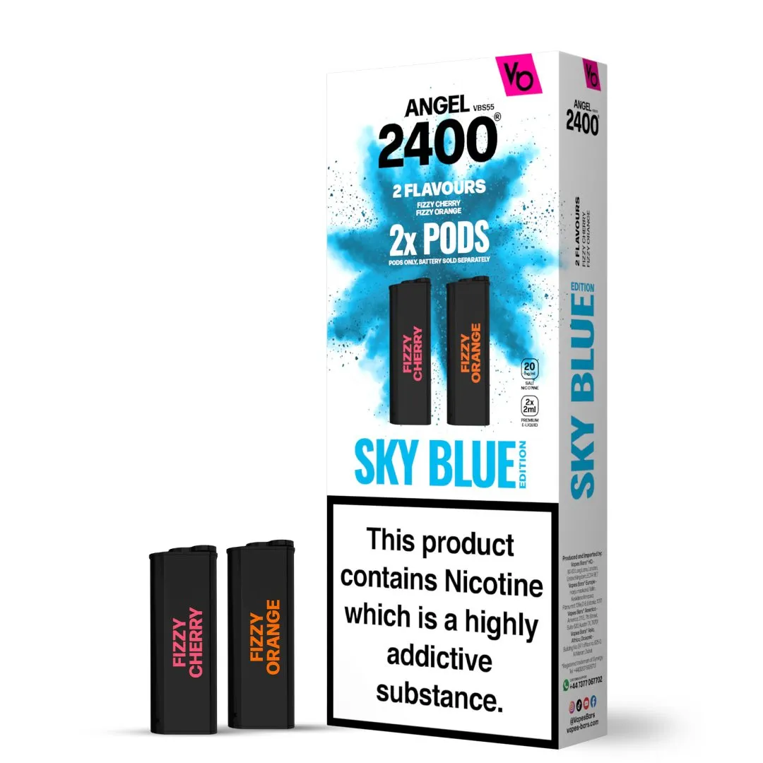 Vapes Bar Angel 2400 Prefilled Refill Pods | Only £4.99 | Any 3 for £14