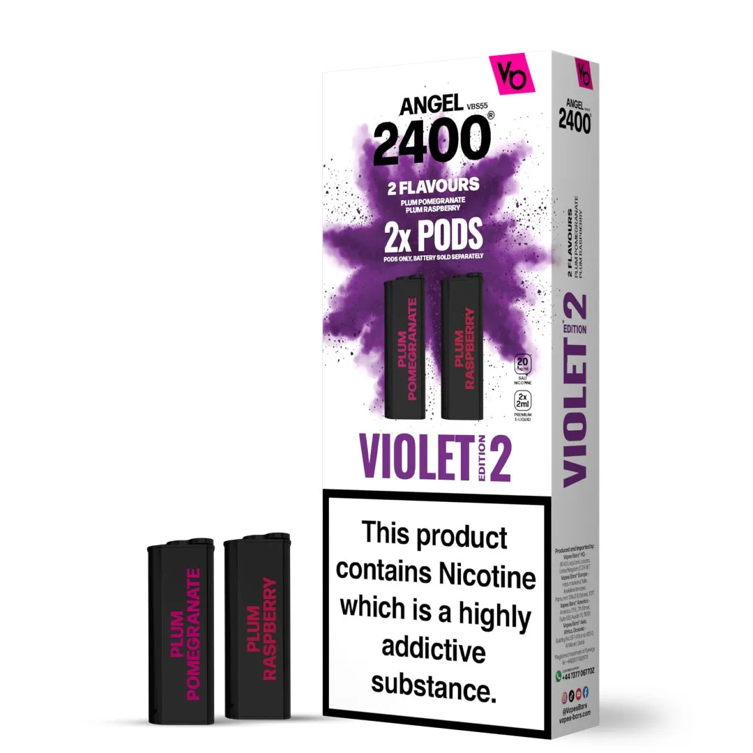 Vapes Bar Angel 2400 Prefilled Refill Pods | Only £4.99 | Any 3 for £14
