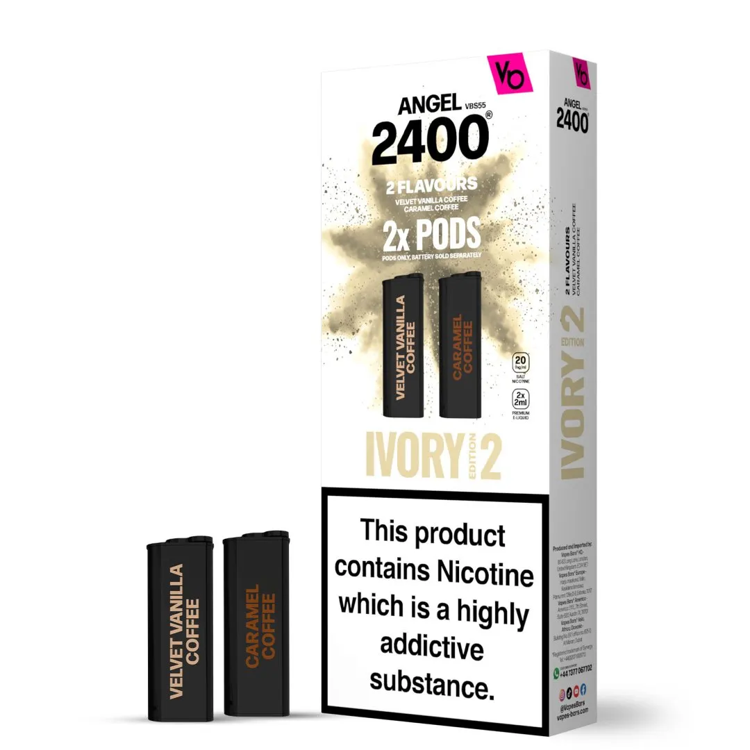 Vapes Bar Angel 2400 Prefilled Refill Pods | Only £4.99 | Any 3 for £14
