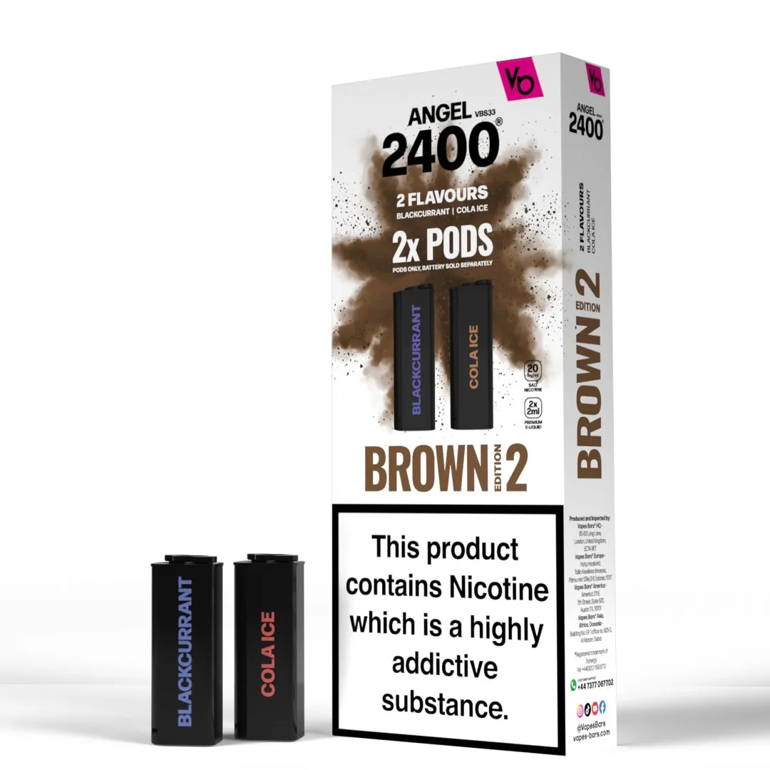 Vapes Bar Angel 2400 Prefilled Refill Pods | Only £4.99 | Any 3 for £14