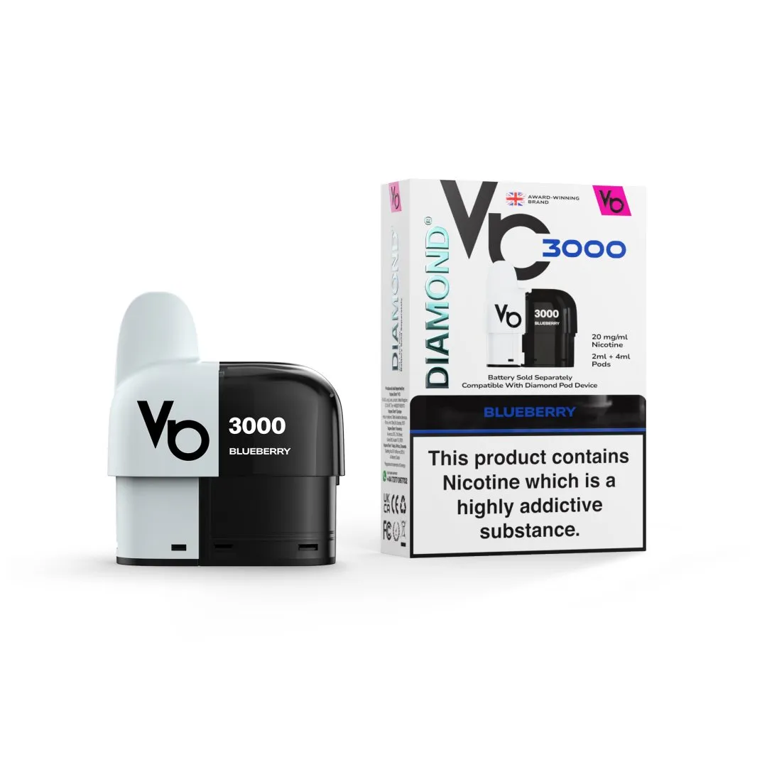Vape Bar Diamond 3000 Refill Pods | Only £4.99 | Any 3 for £14