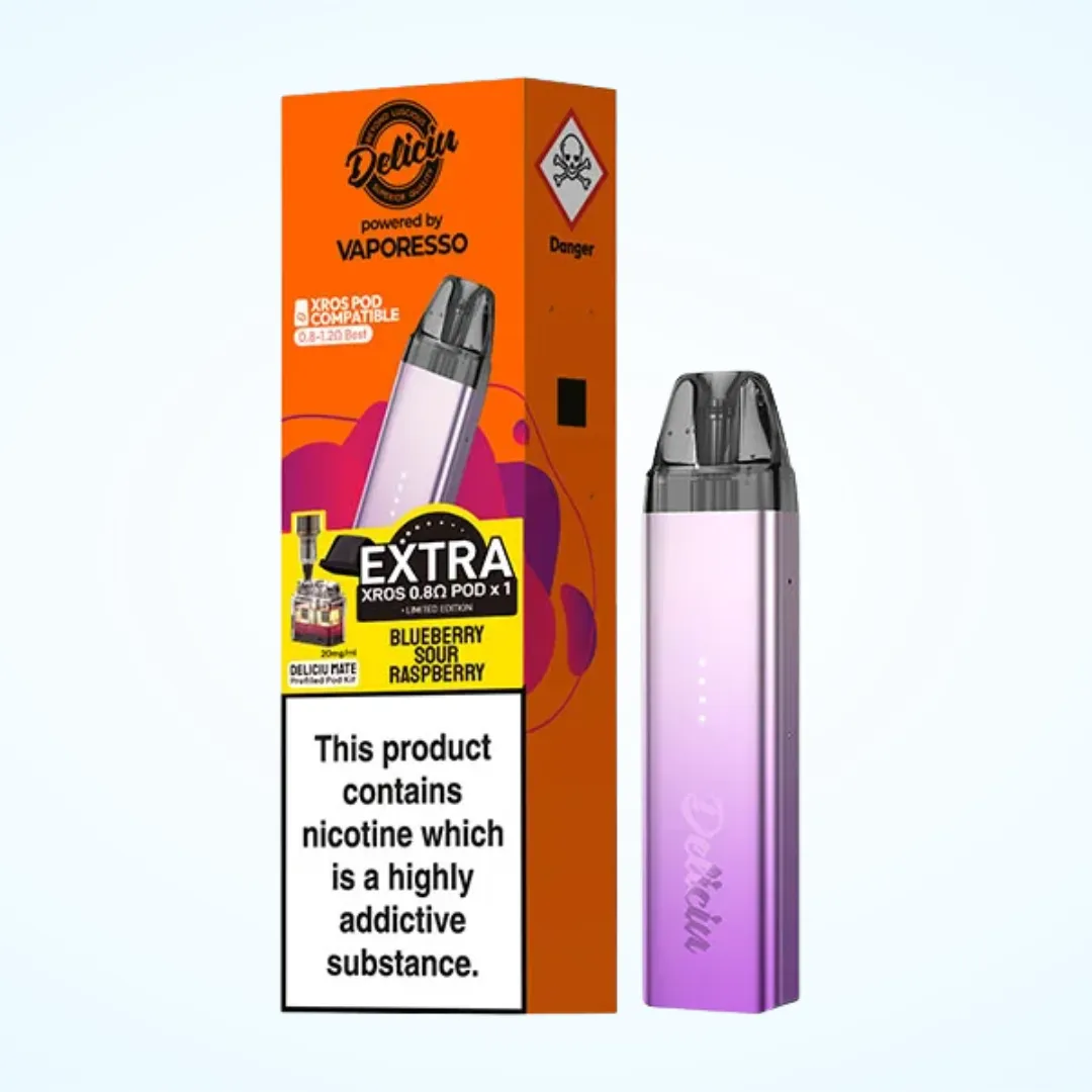 Vaporesso Deliciu Mate Prefilled Pod Kit | Only £4.99 | Buy Any 3 for £14