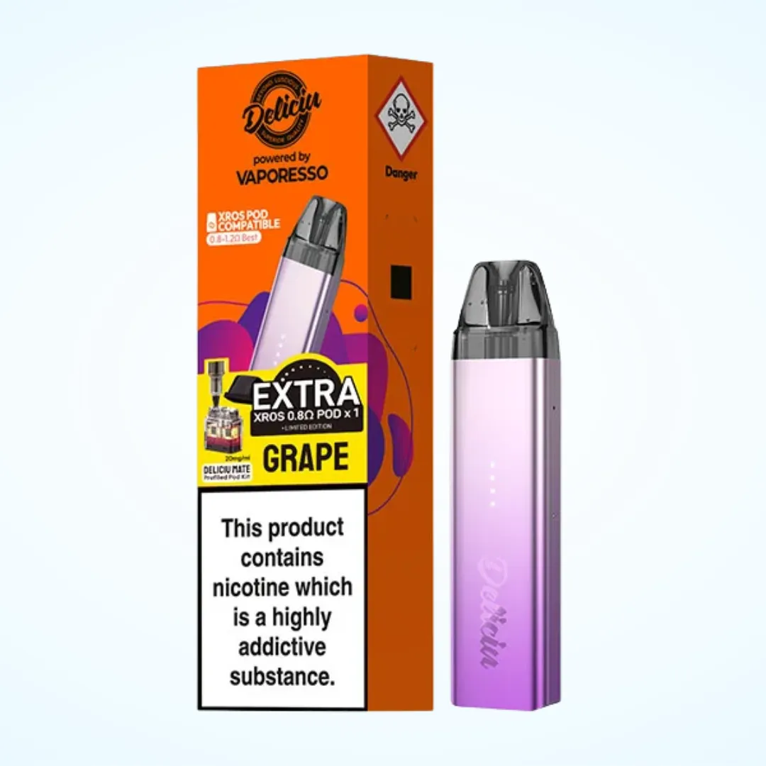 Vaporesso Deliciu Mate Prefilled Pod Kit | Only £4.99 | Buy Any 3 for £14