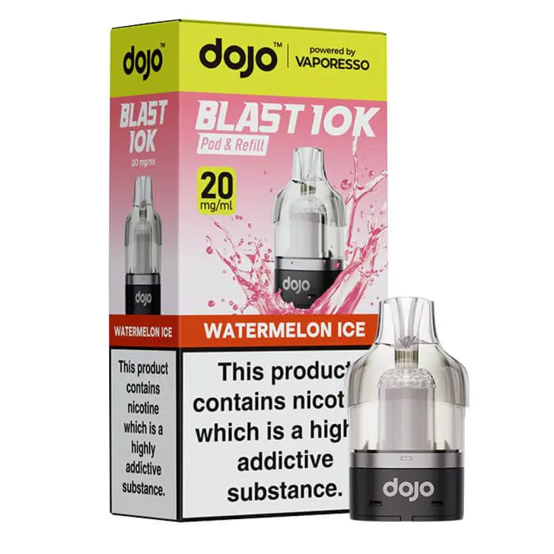 Vapouresso Dojo Blast 10K Puffs Prefilled Refill Pods | Only £4.99 | Any 3 for £14