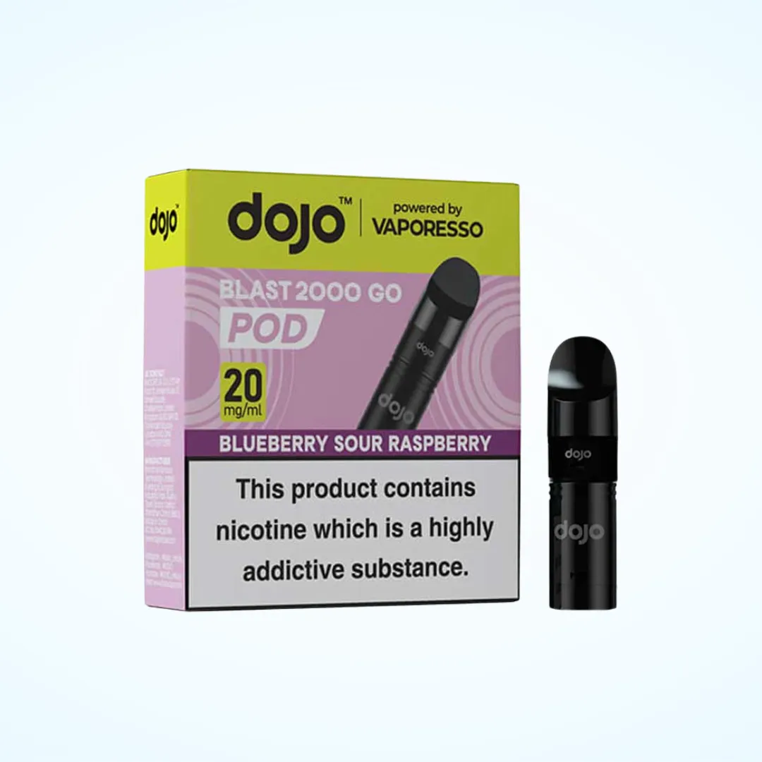 Vaporesso Dojo Blast 2000 Go Refill Pods | Only £3.49 | Any 3 for £10