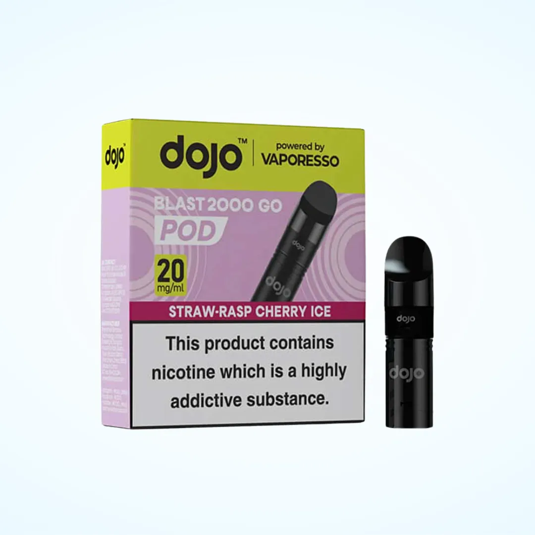 Vaporesso Dojo Blast 2000 Go Refill Pods | Only £3.49 | Any 3 for £10