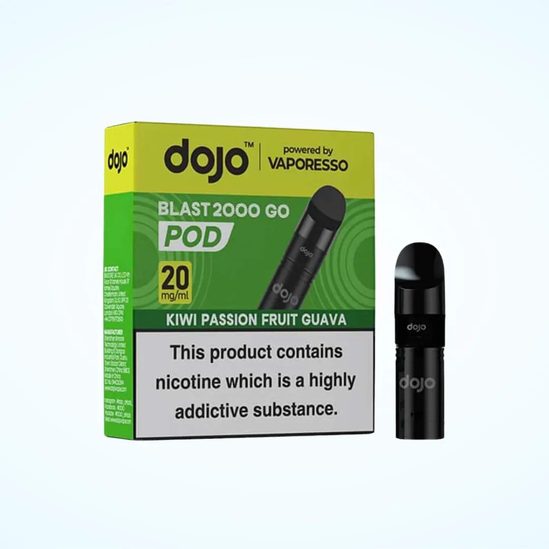 Vaporesso Dojo Blast 2000 Go Refill Pods | Only £3.49 | Any 3 for £10