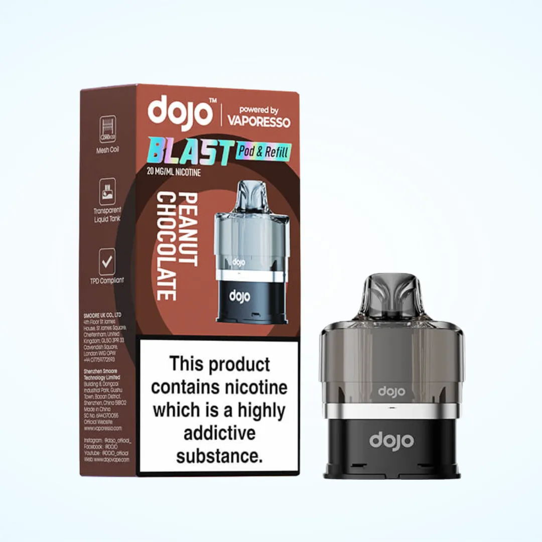 Vaporesso Dojo Blast 6000 Puffs Refill Pods | Only £4.99 | Any 3 for £13
