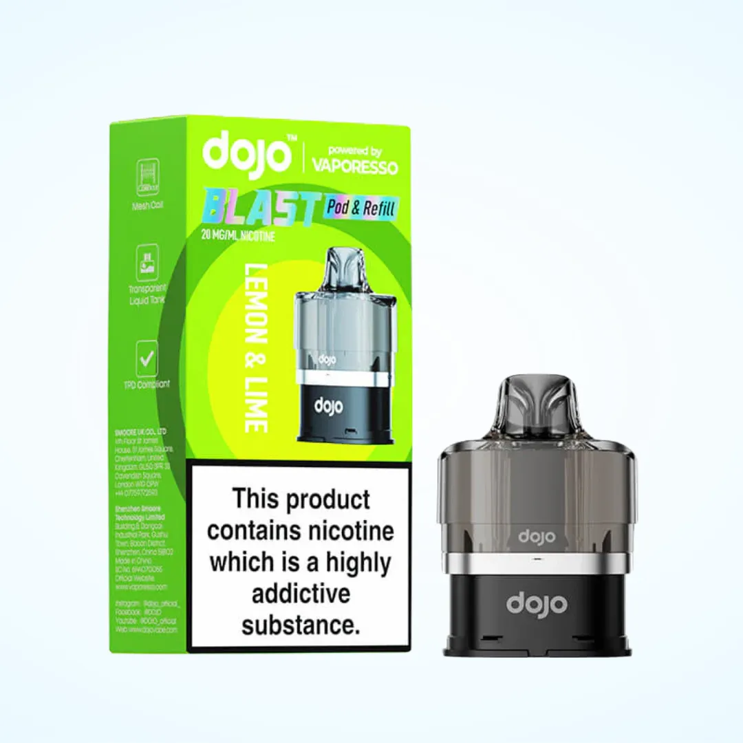 Vaporesso Dojo Blast 6000 Puffs Refill Pods | Only £4.99 | Any 3 for £13