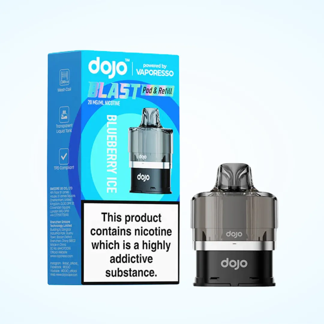 Vaporesso Dojo Blast 6000 Puffs Refill Pods | Only £4.99 | Any 3 for £13
