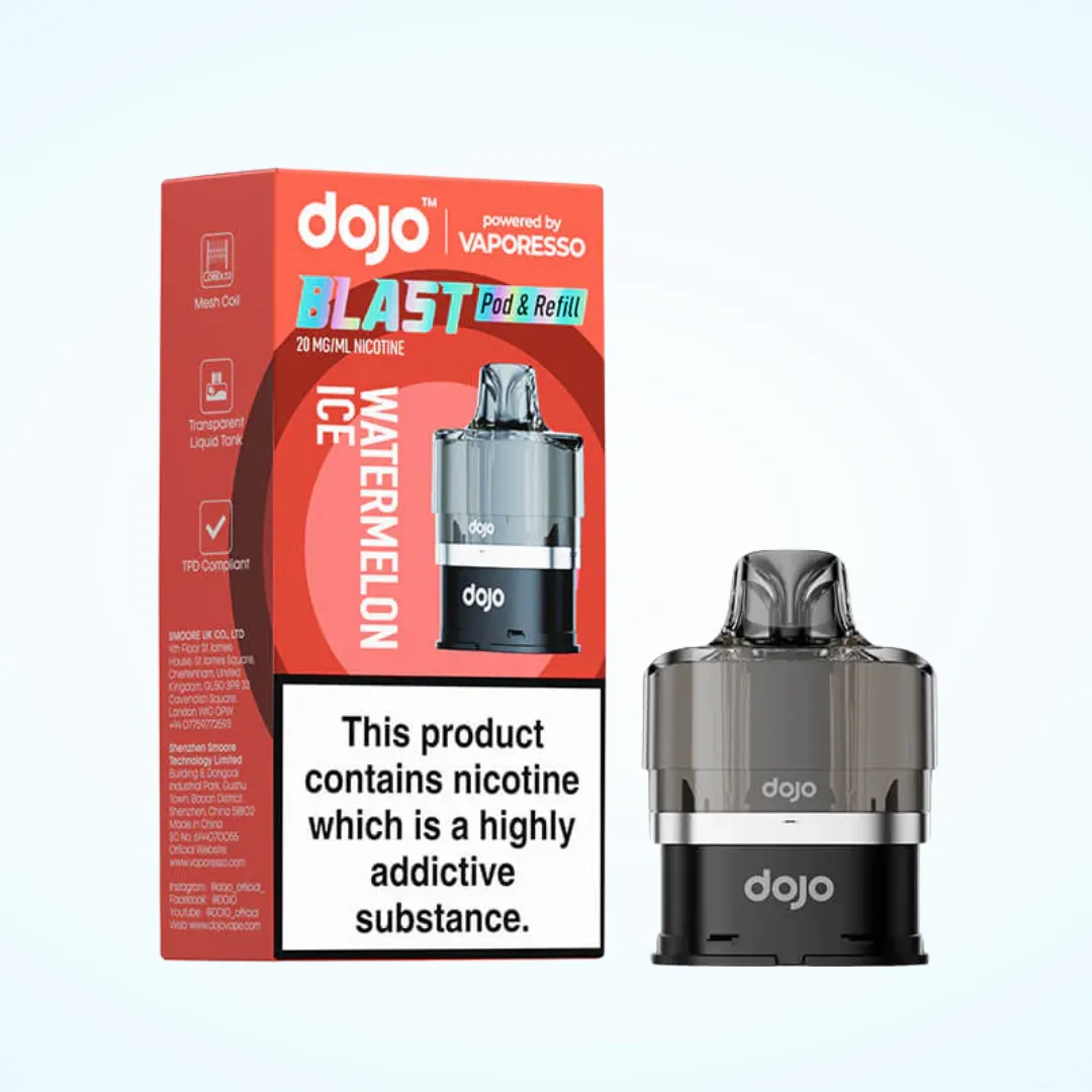 Vaporesso Dojo Blast 6000 Puffs Refill Pods | Only £4.99 | Any 3 for £13