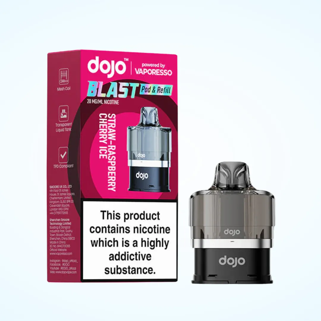 Vaporesso Dojo Blast 6000 Puffs Refill Pods | Only £4.99 | Any 3 for £13