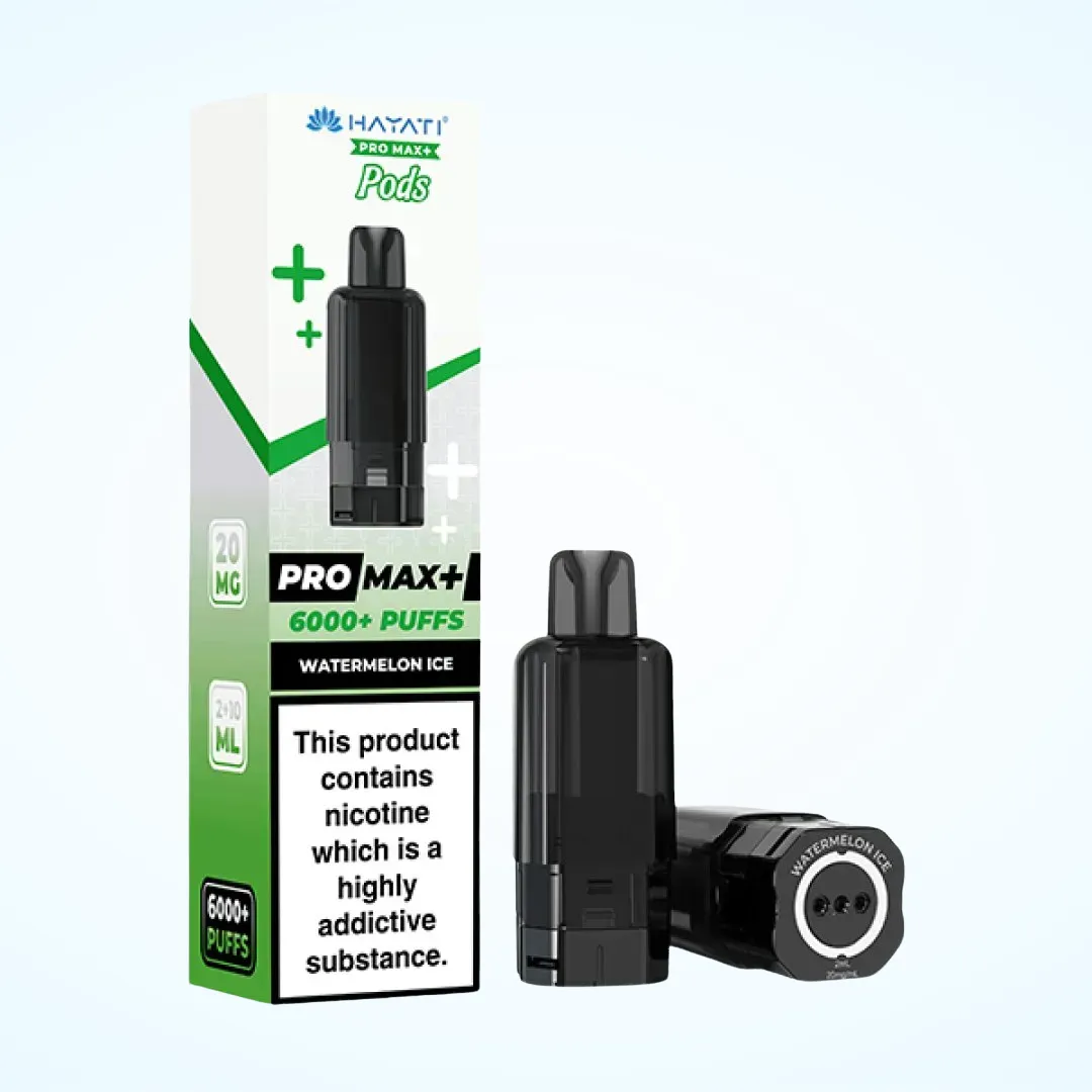 Watermelon Ice Hayati Pro Max Plus 6K Prefilled Refill Pods