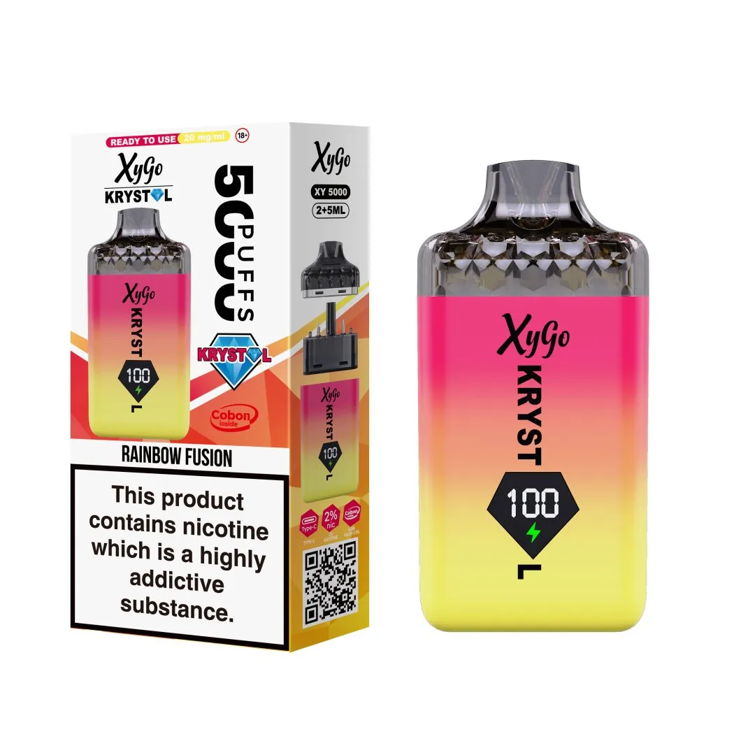 Xygo Krystal 5000 Puffs Prefilled Pod Kit | Only £7.99 | Any 3 for £20