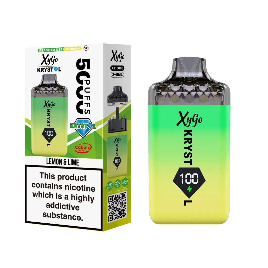Xygo Krystal 5000 Puffs Prefilled Pod Kit | Only £7.99 | Any 3 for £20