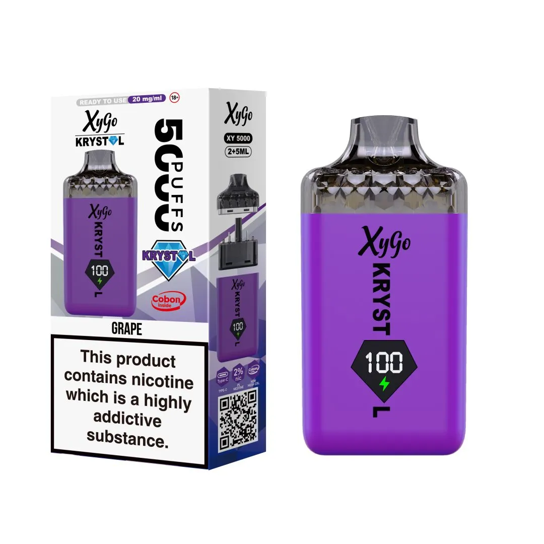 Xygo Krystal 5000 Puffs Prefilled Pod Kit | Only £7.99 | Any 3 for £20