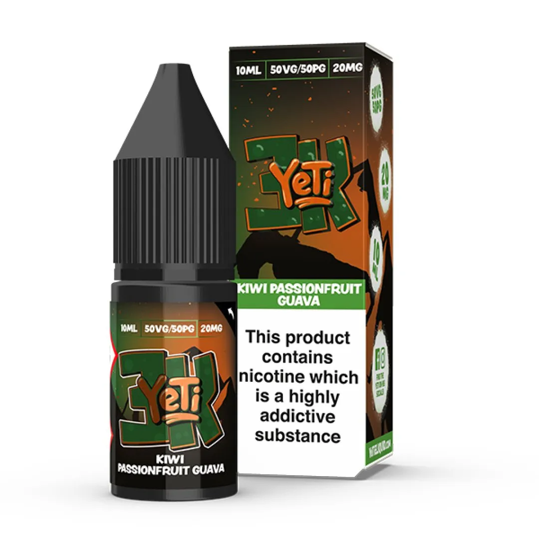 Yeti 3K Nic Salts 10ml