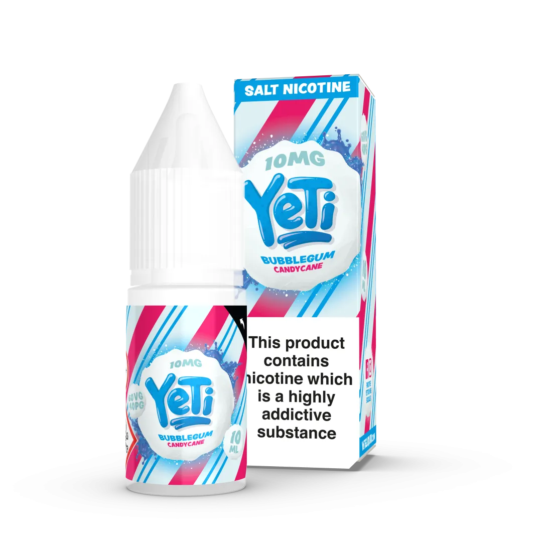 Yeti Candy Cane Nic Salts 10ml