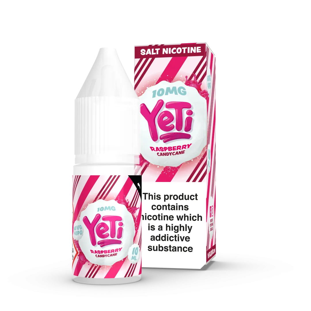 Yeti Candy Cane Nic Salts 10ml