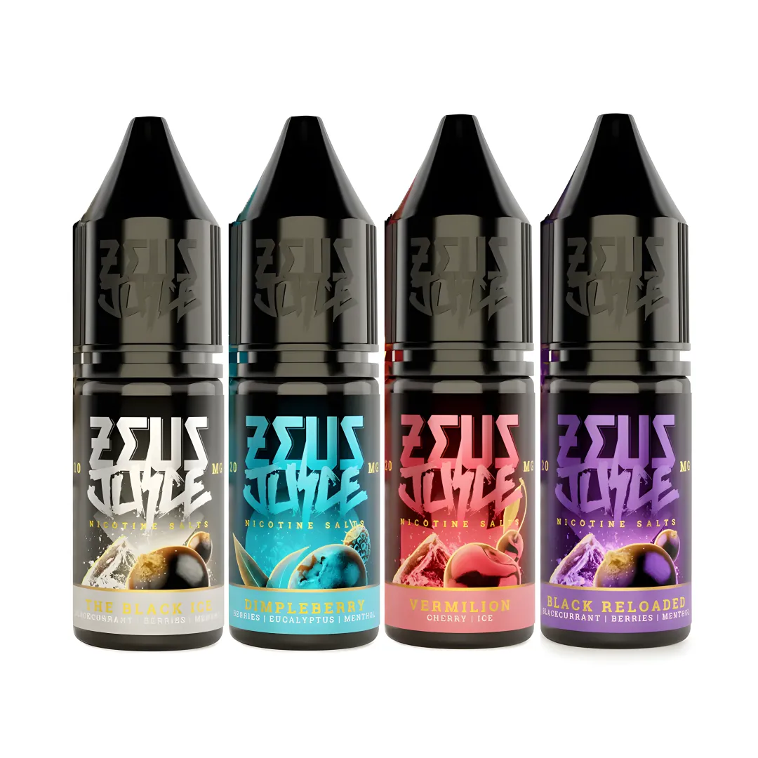 Box of 10 Zeus Juice 10ml Nic Salts | Only £19.99