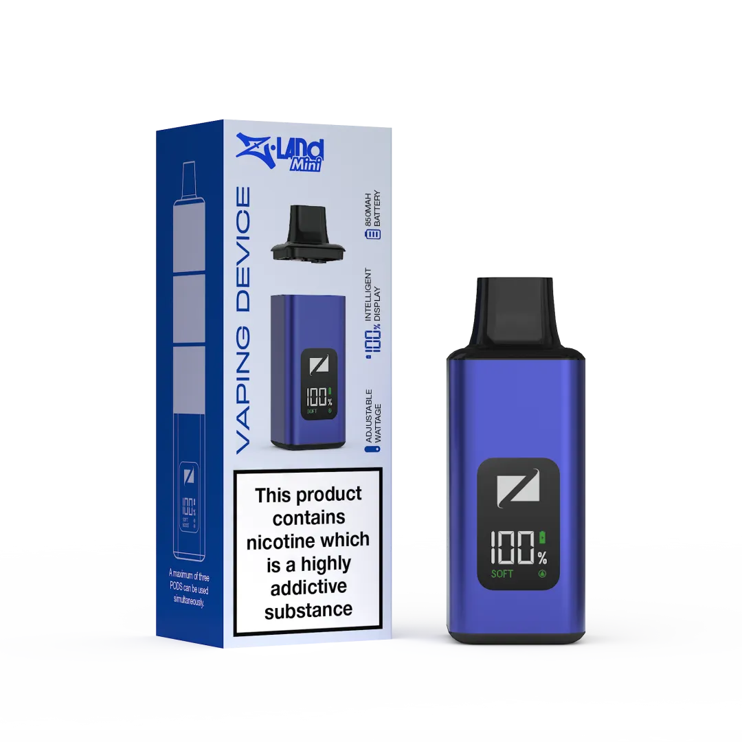 ZLand Mini Stackable Pod Vape Kit by ZLabs (ONLY DEVICE) | Only £6.99