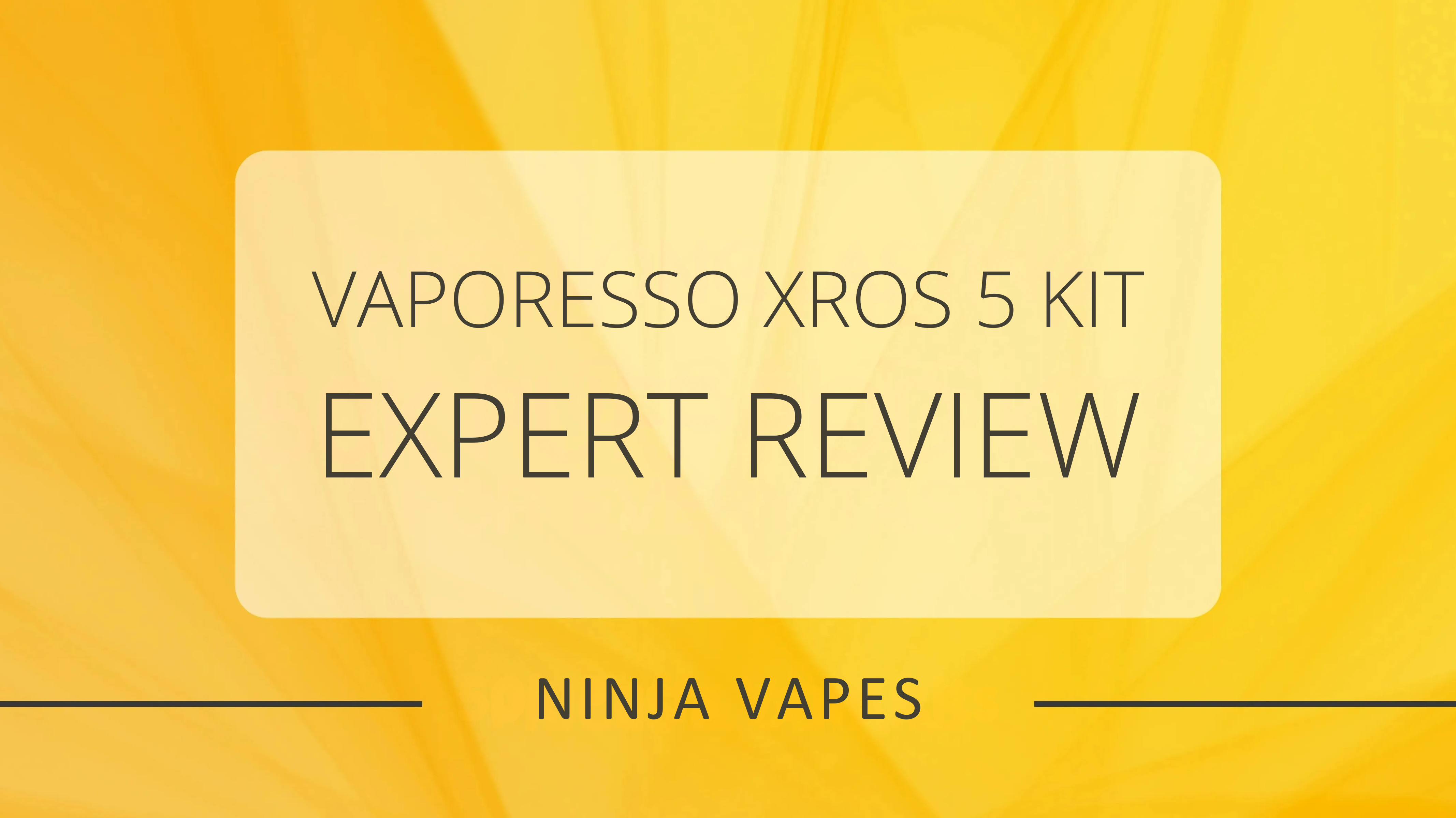 Vaporesso XROS 5 Review