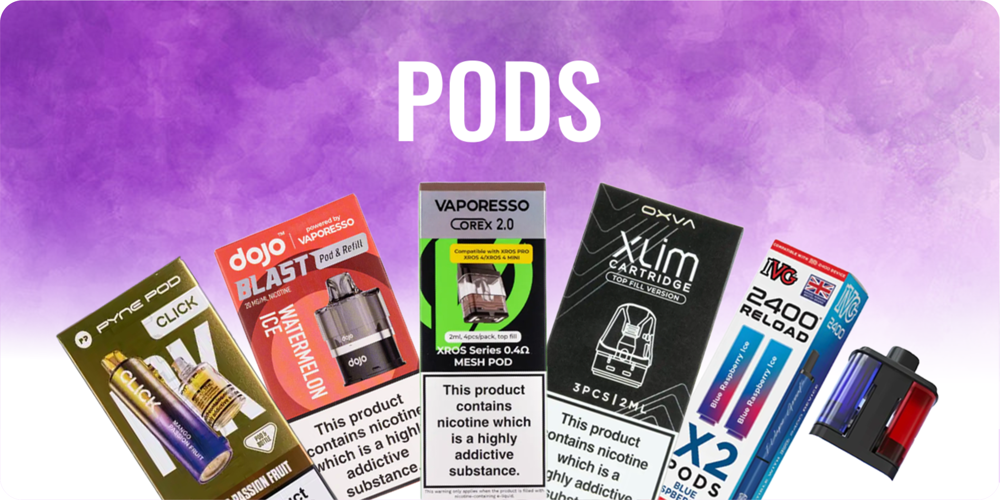 Vape Refillable Pods