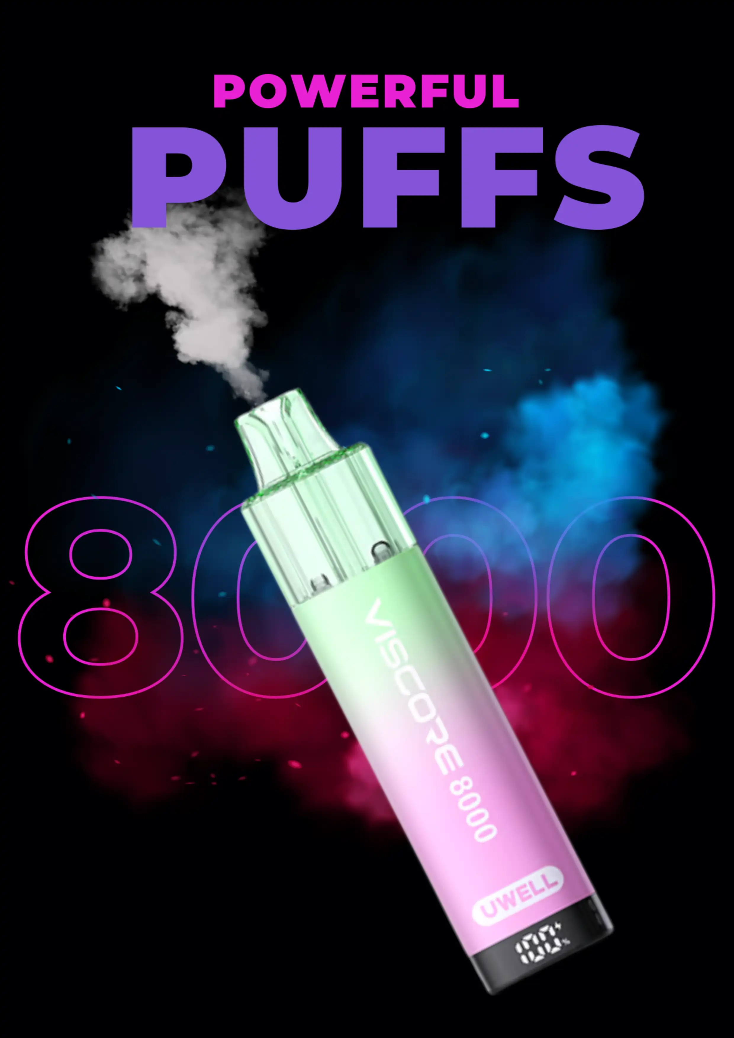 8000 Puffs