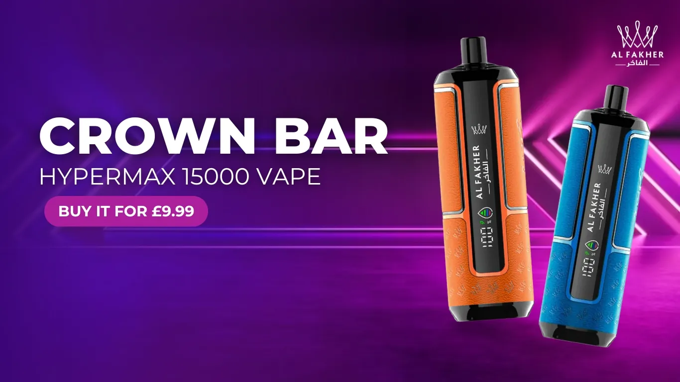 Al Fakher Crown Bar Hypermax 15000 Vape