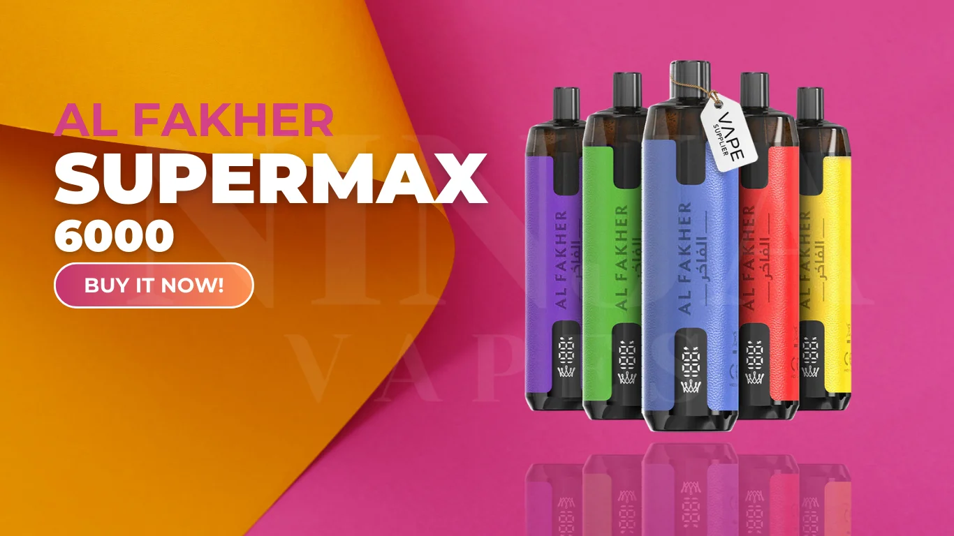 Al Fakher Supermax 6000 Puffs Vape Device