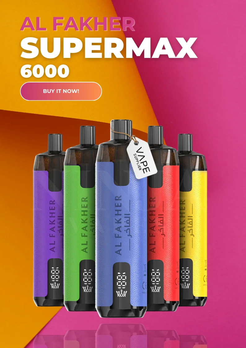 Al Fakher Supermax 6000 Puffs Vape Device