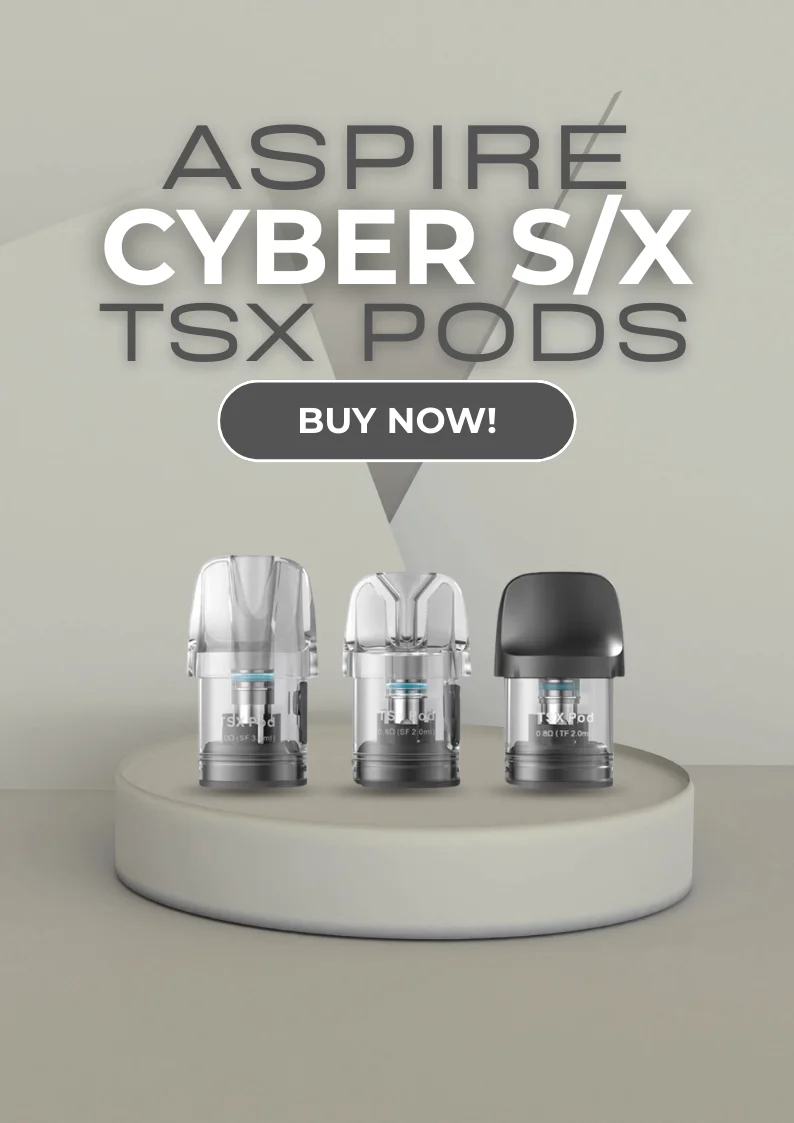 Aspire Cyber S X TSX Replacement Pods