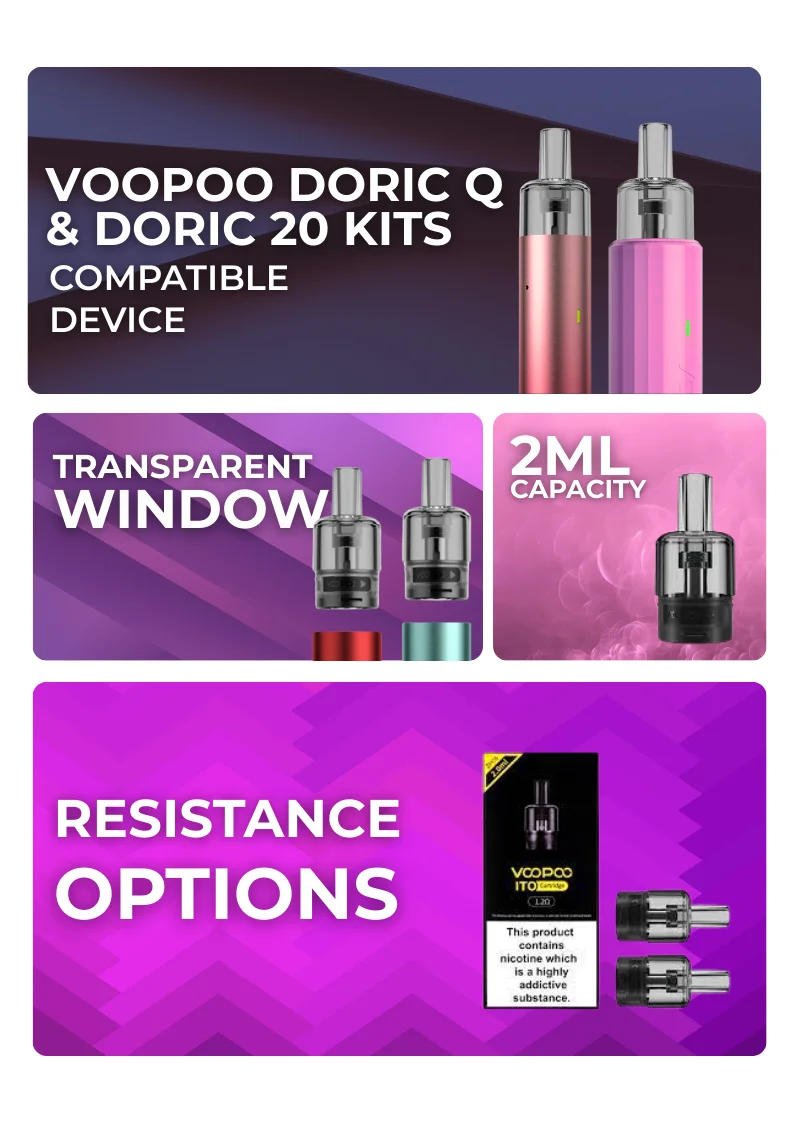 Voopoo ITO Replacement Cartridge