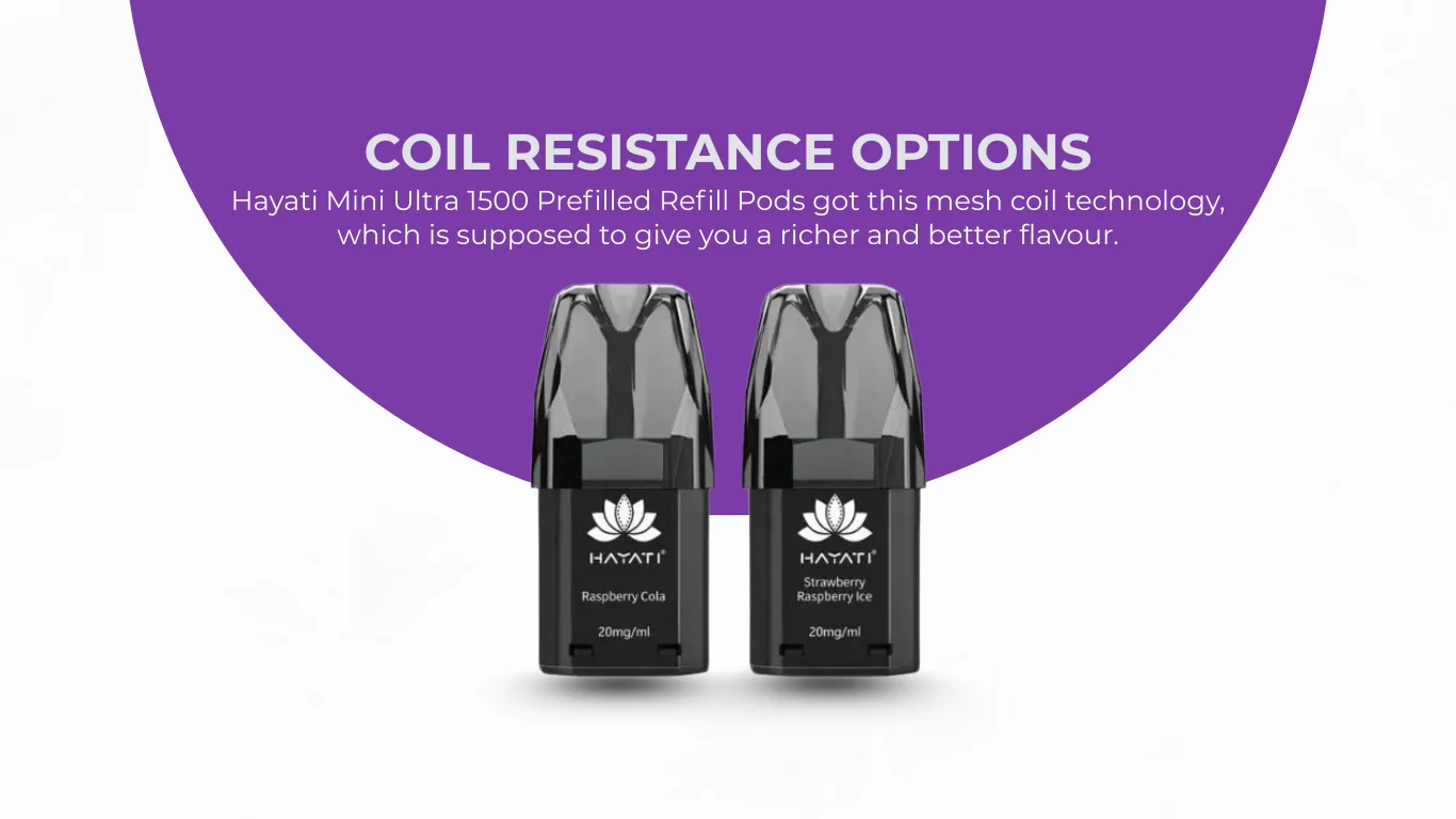 Coil Resistance Options