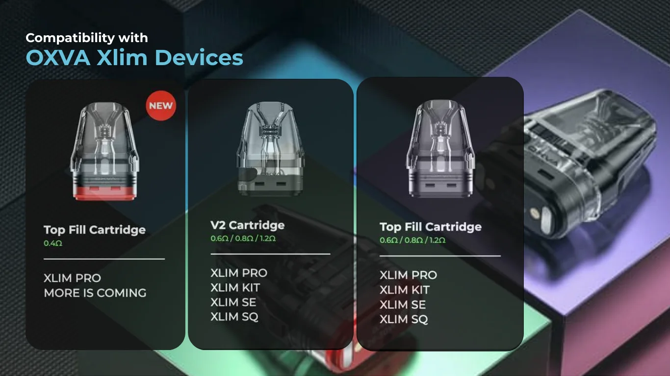 Compatibility with OXVA Xlim Devices