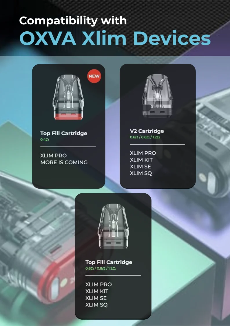 Compatibility with OXVA Xlim Devices