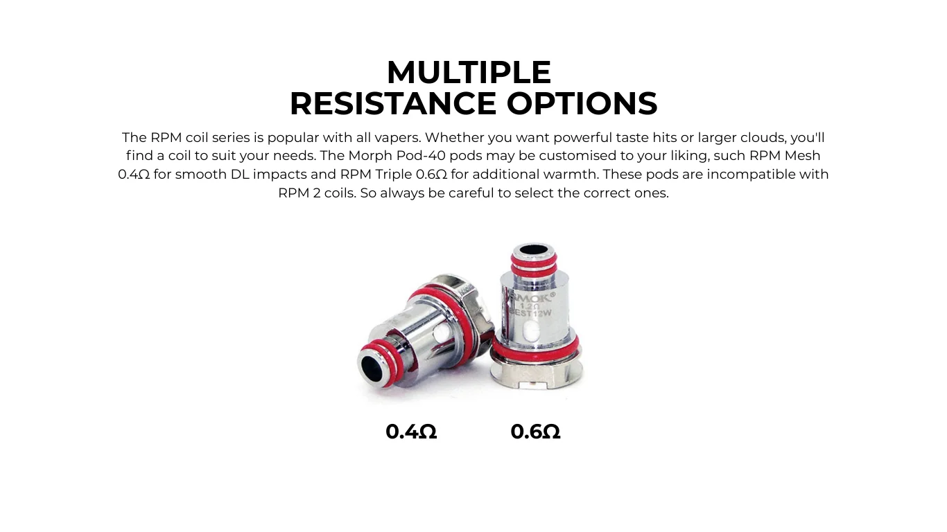 Compatible with the Popular RPM Coil Series