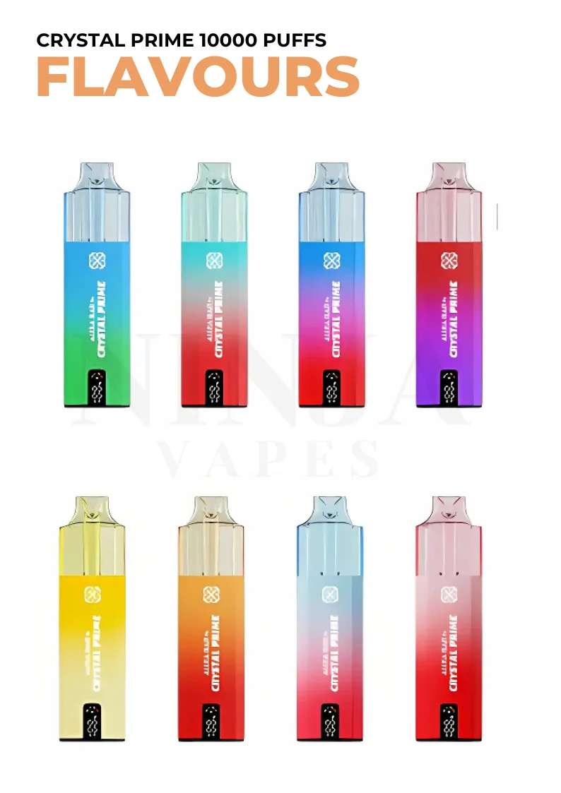 Crystal Prime 10000 Vape Flavor Profiles