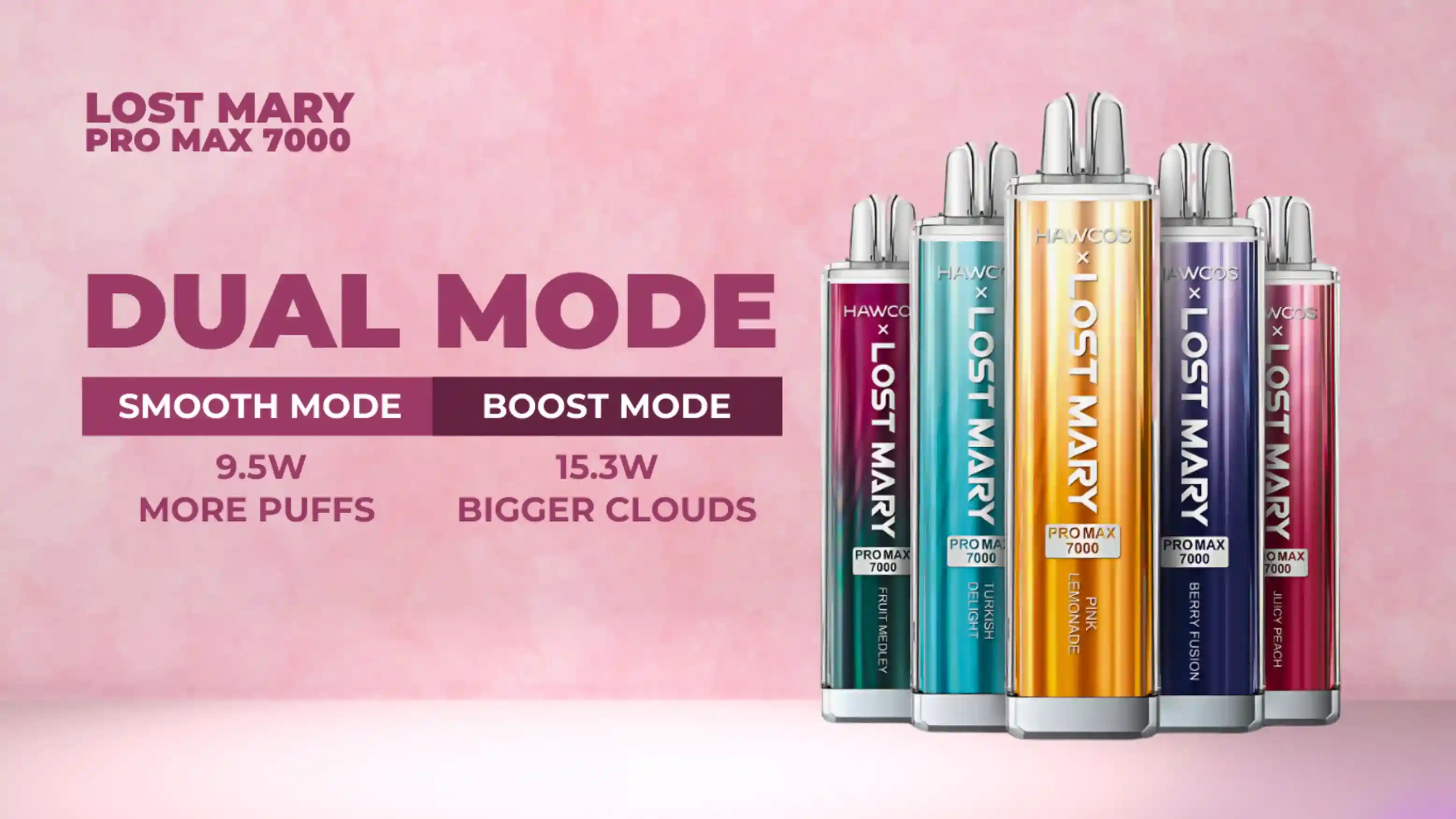 	Dual Mode Vaping Smooth Boost