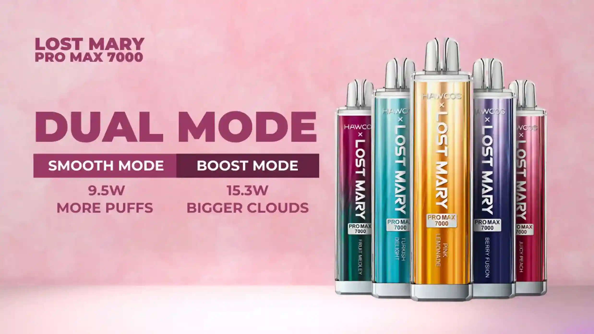 Dual Mode Vaping Smooth Boost