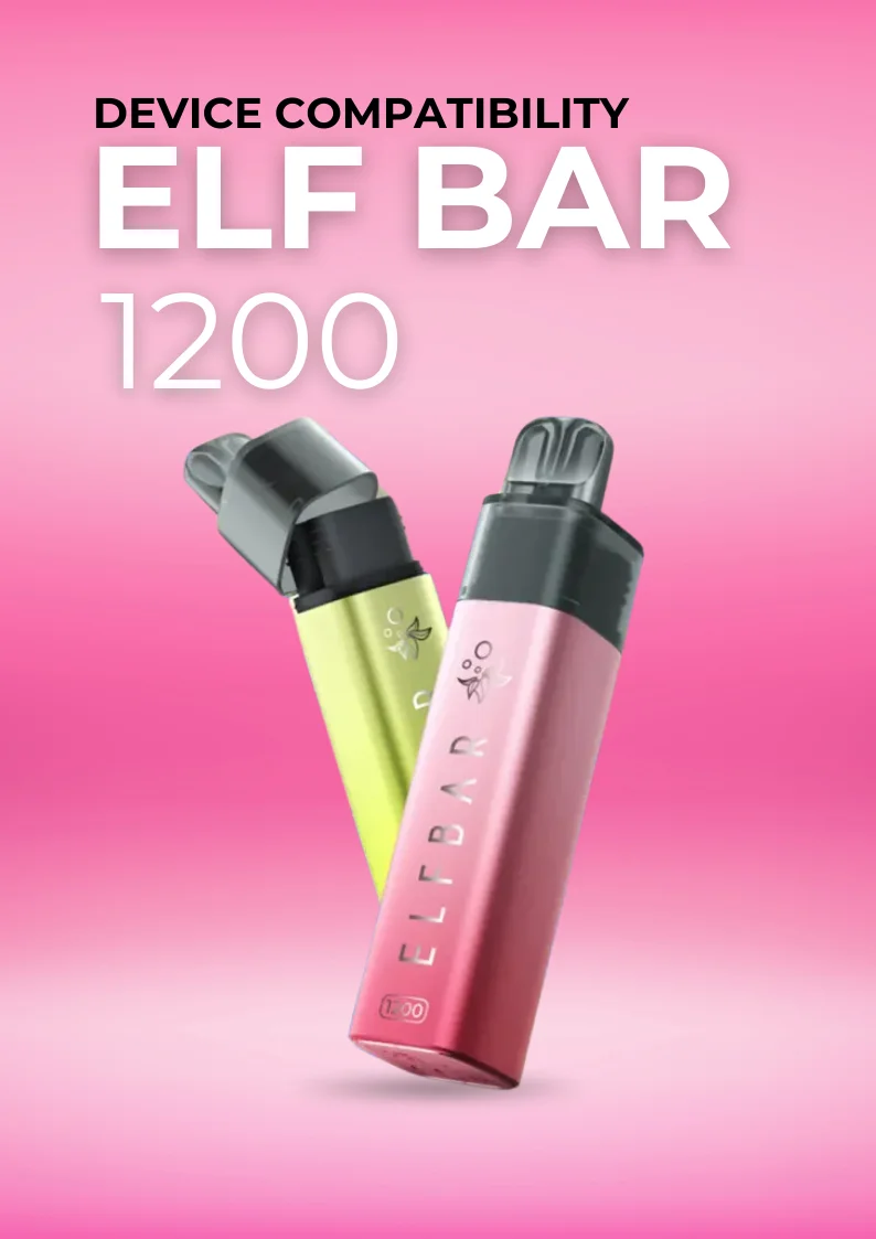 ELF BAR 1200 Prefilled Pods Compatibility