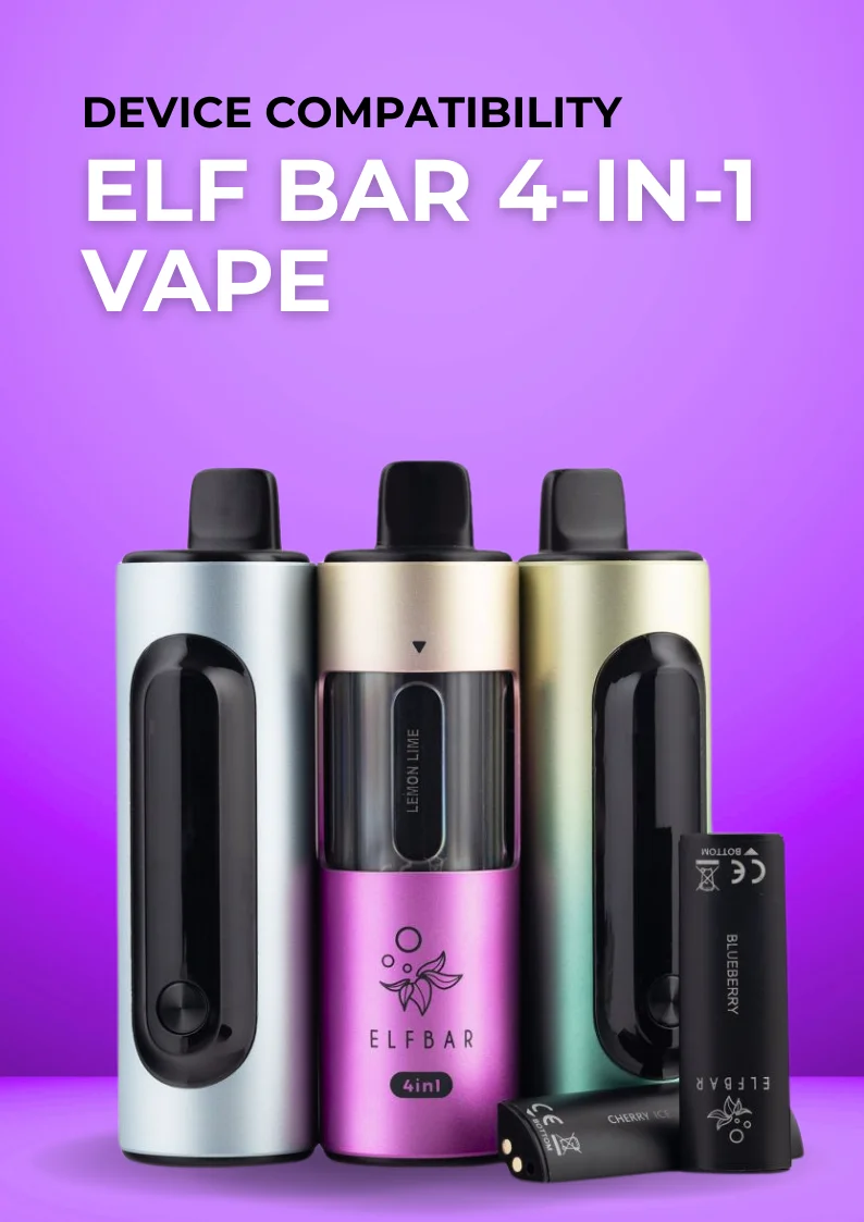 Elf Bar 4-in-1 Pods Compatibility