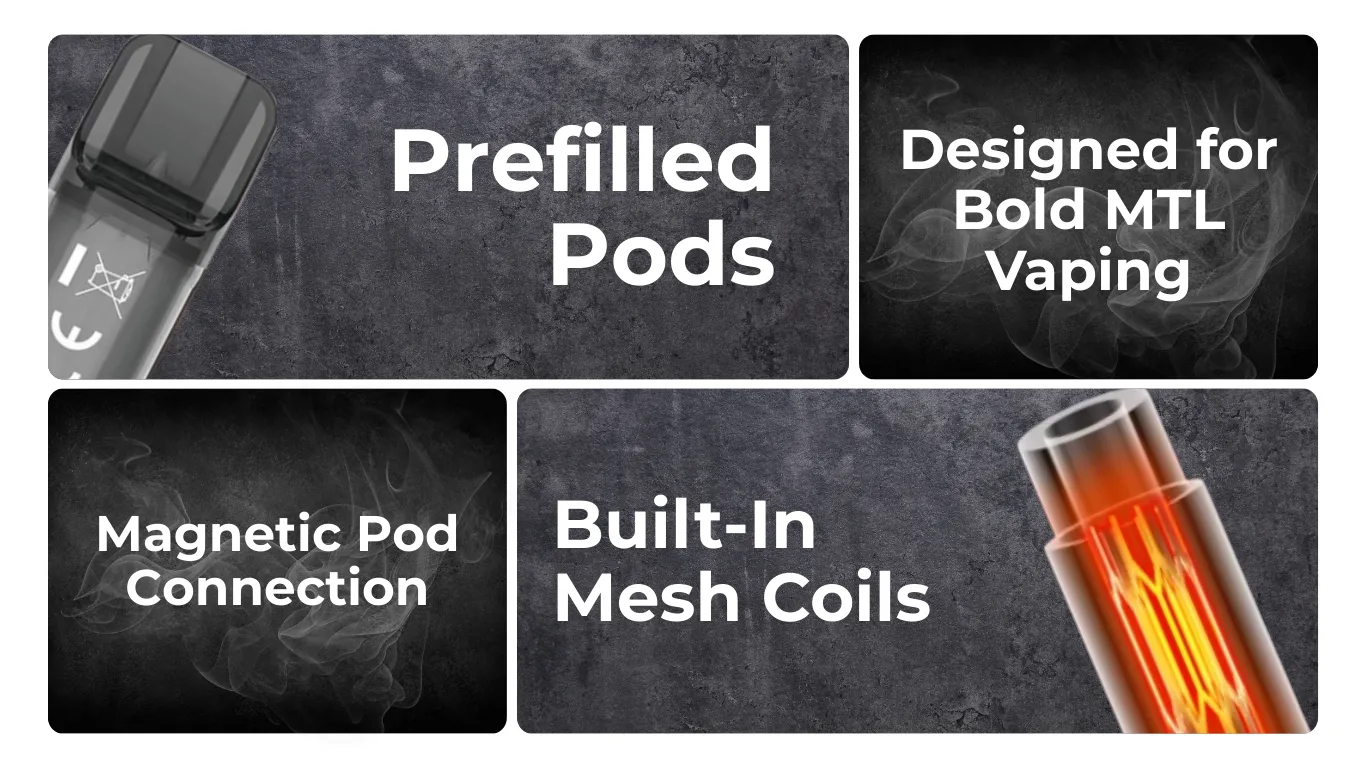 Elf Bar Elfa Pods Key Features