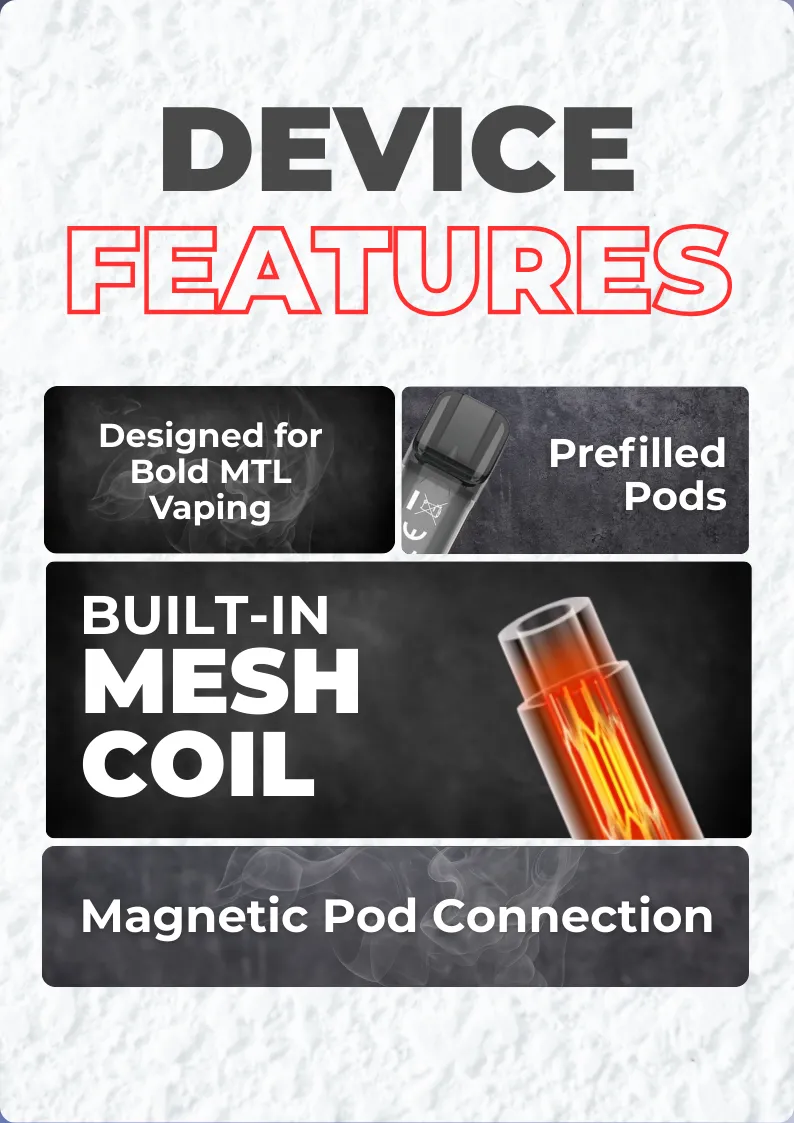 Elf Bar Elfa Pods Key Features