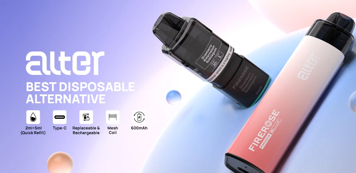 Elux Firerose Alter 7000 Refill Pods